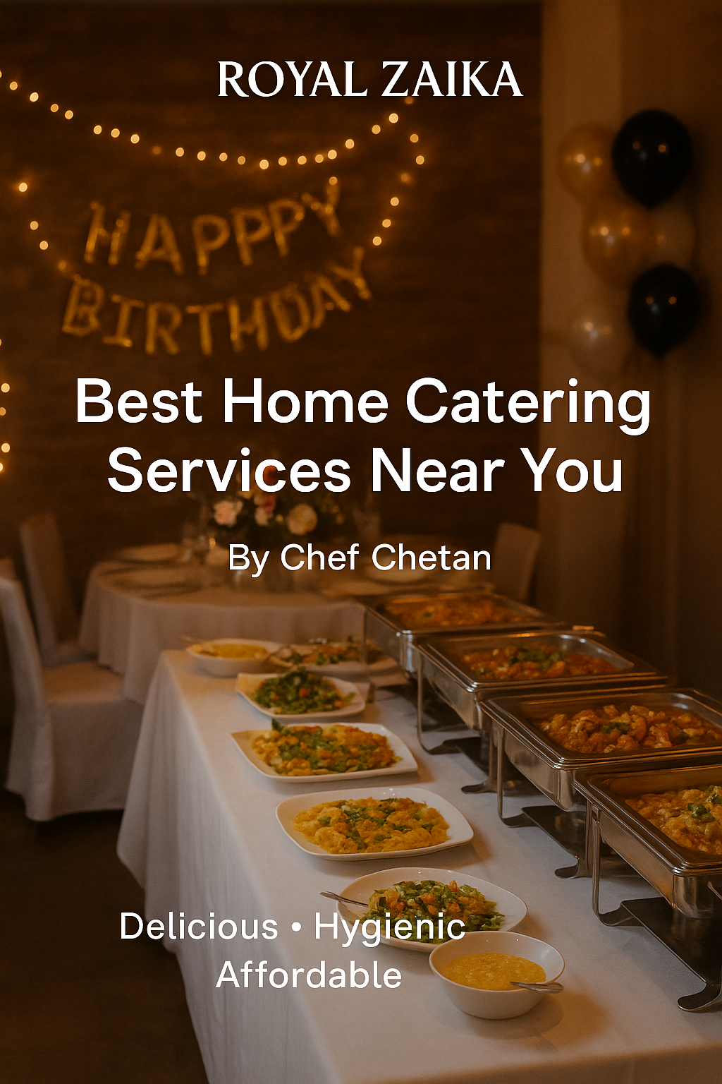 🍲 Best Home Catering Services Near Me – By Chef Chetan Royal Zaika Patna